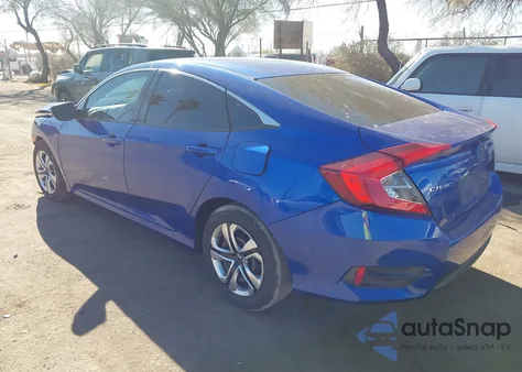 2018 Honda Civic Lx из США, поврежденный, VIN 2HGFC2F58JH558936